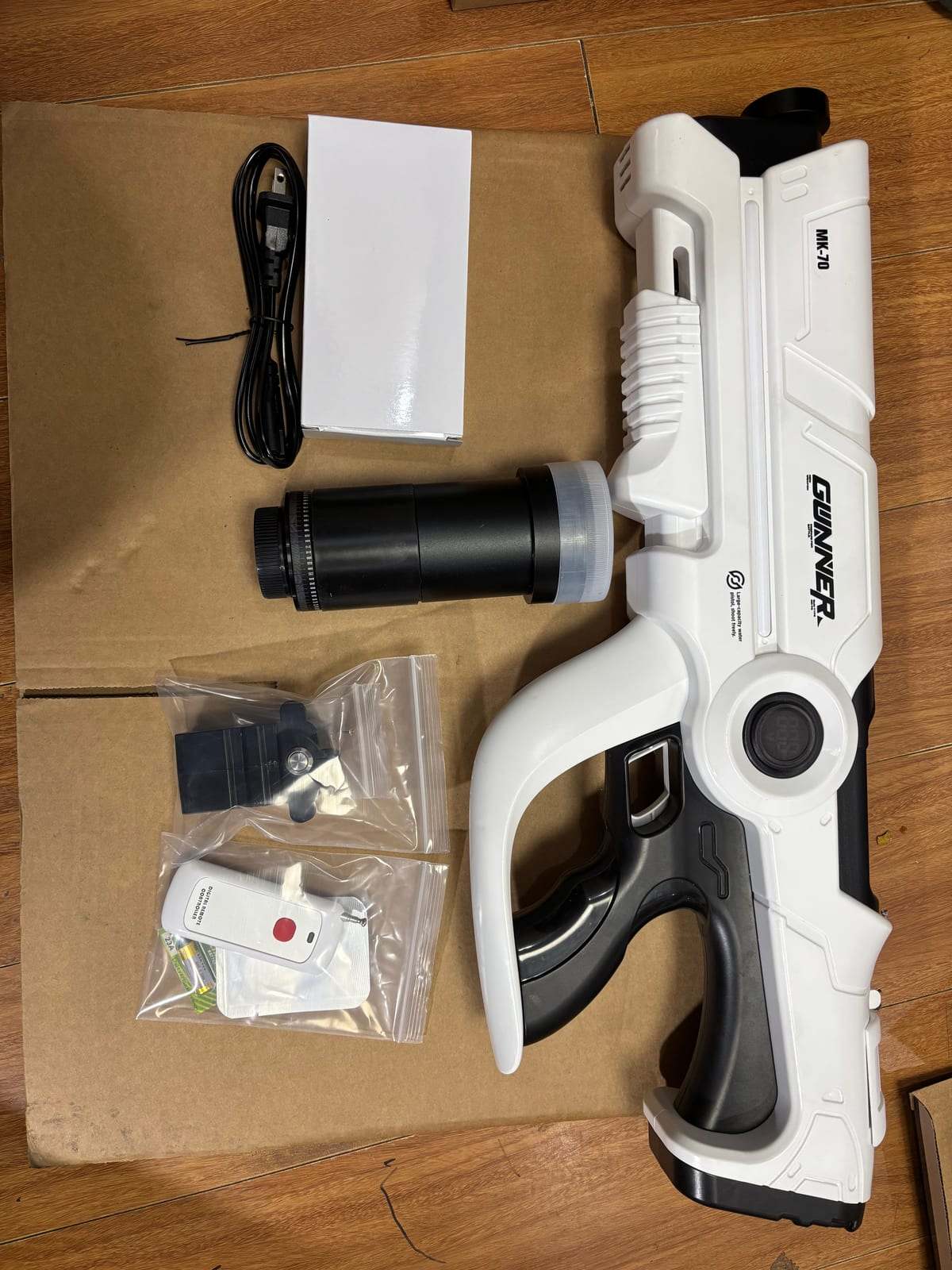 Glad Laser 500W laser igniter package with large focusing lens charger remote and removable master switch
