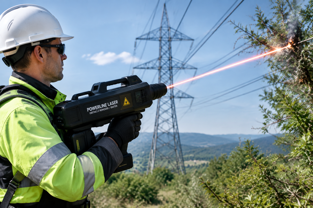 The Complete Guide to Handheld Laser Obstacle Removers for Power Line Maintenance