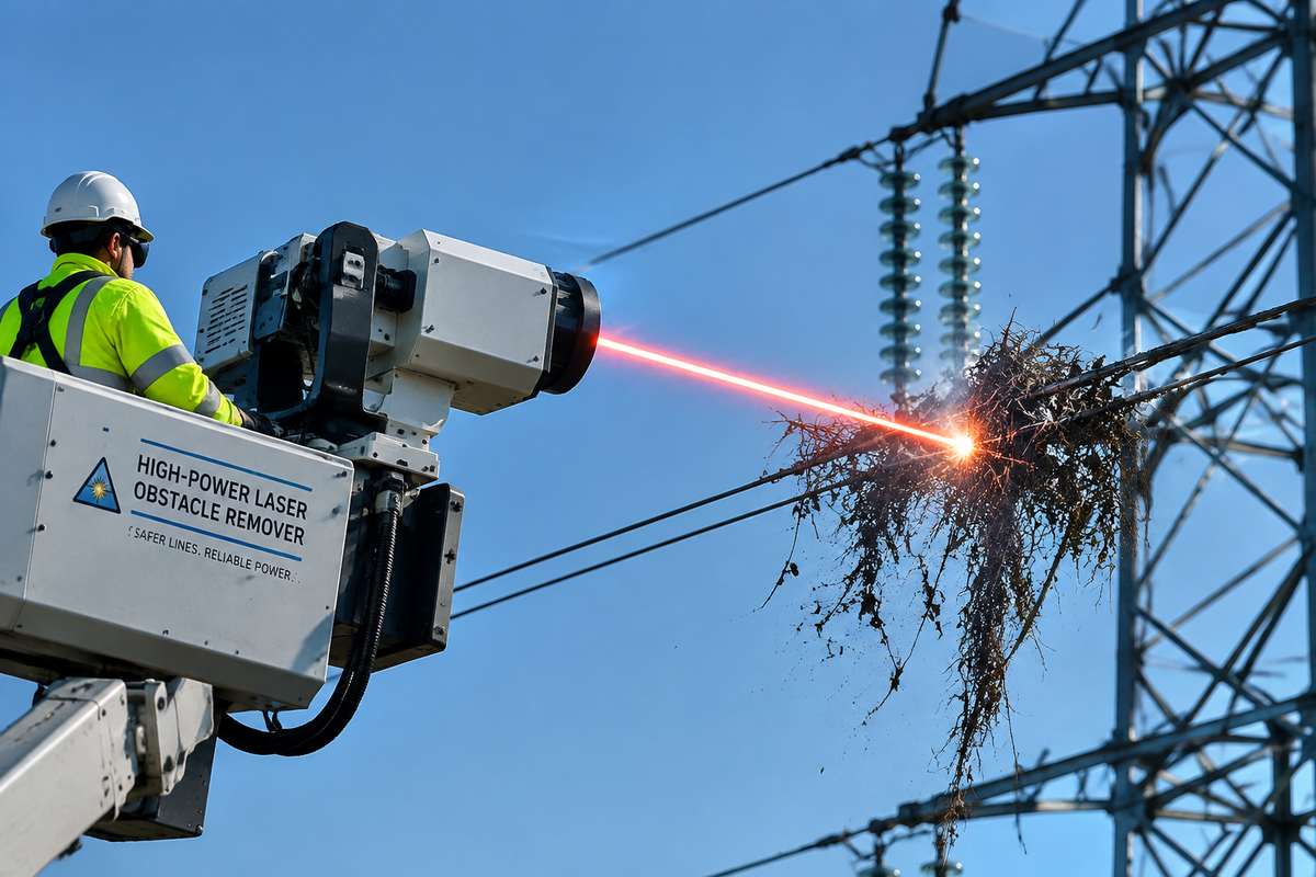 How Laser Obstacle Removers Prevent Costly Grid Outages and Blackouts