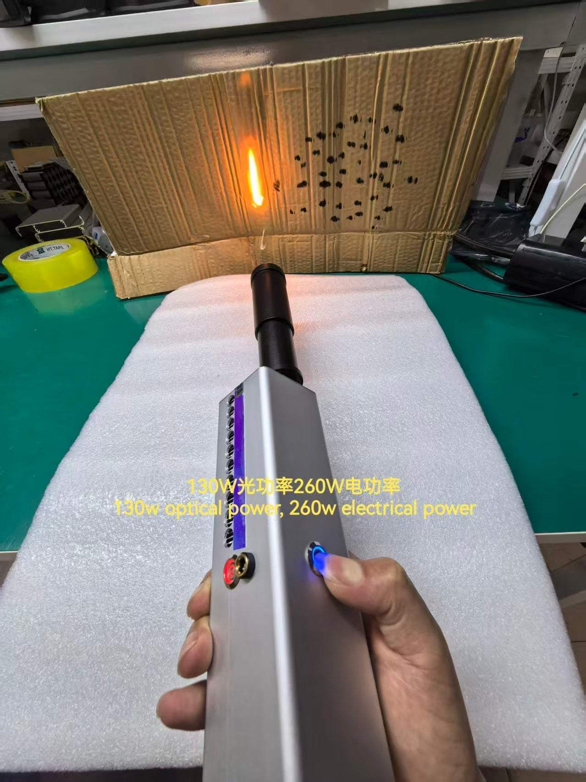 130W X Laser professional handheld igniter with telescopic lens