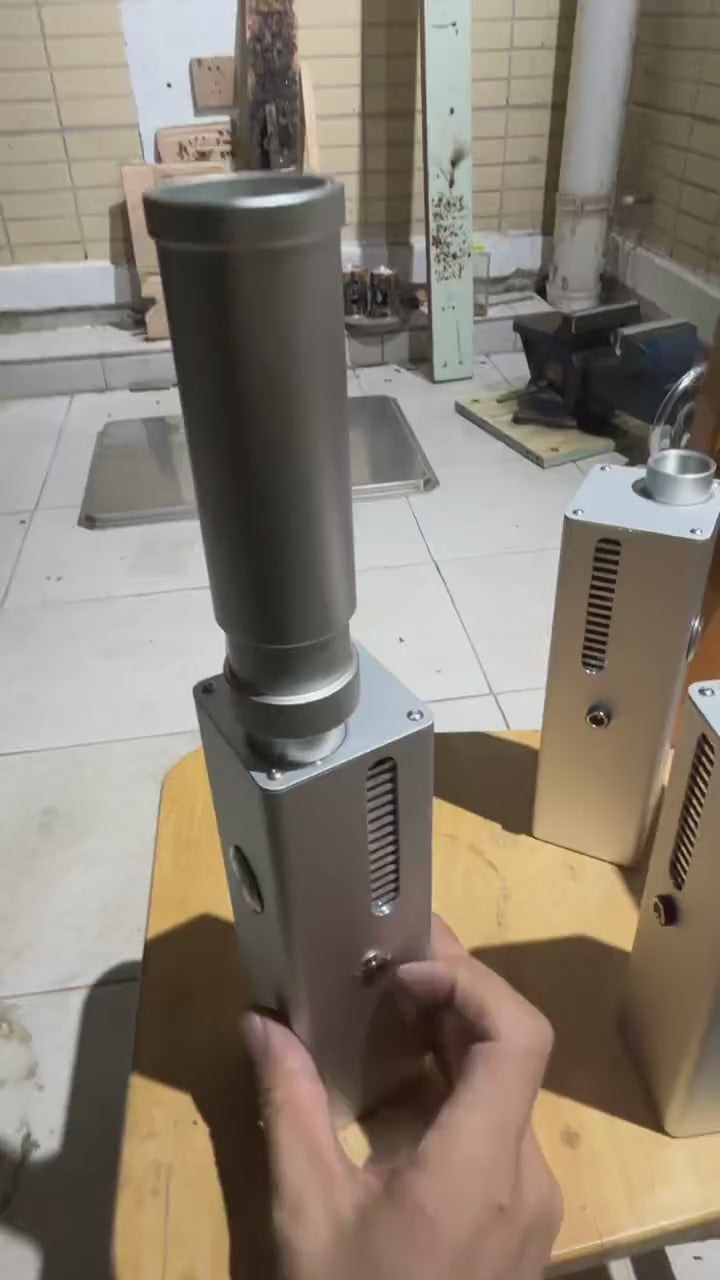 Glad Laser 130W portable laser igniter pre-shipment product test