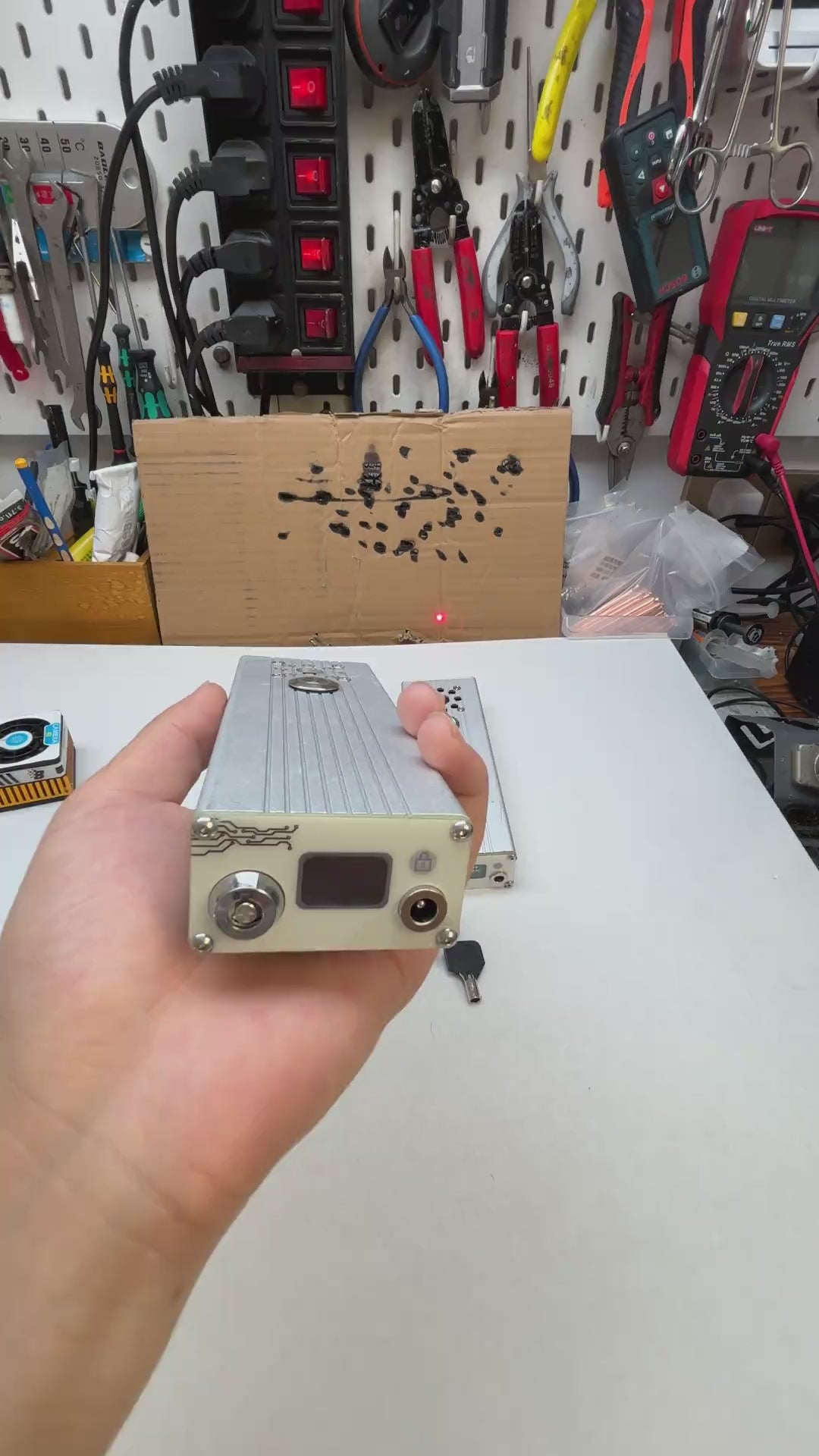 Glad Laser 120W professional handheld laser igniter pre-shipment product test