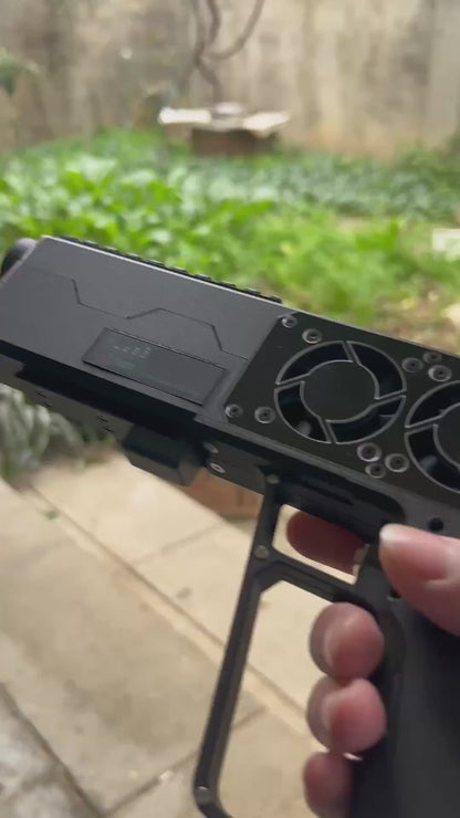 Glad Laser 100W JGX3-130 handheld laser igniter demonstration